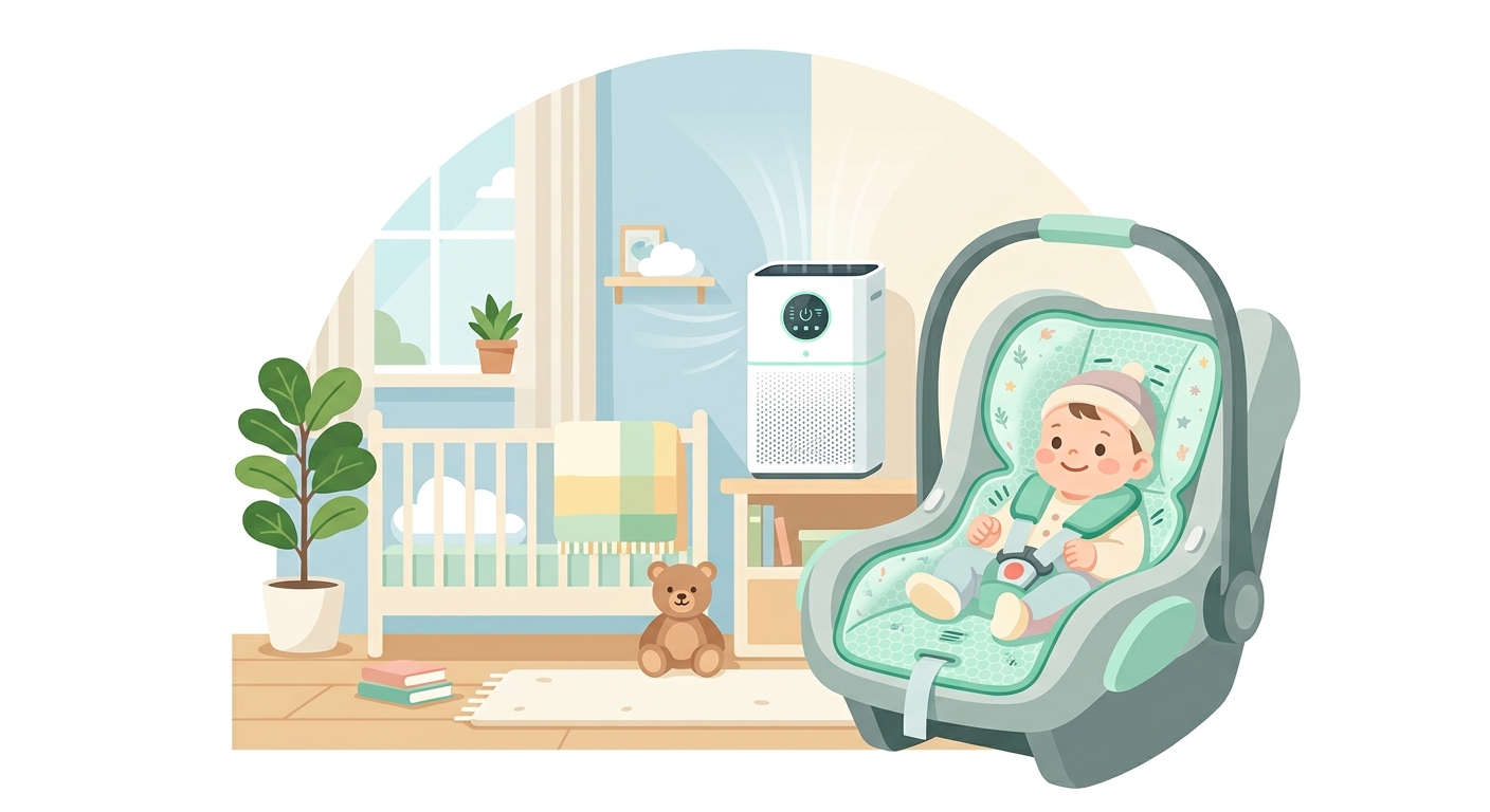 봄나들이 전에 꼭 체크하는 아기 카시트 쿨시트, 땀띠 걱정 줄이는 선택 기준 정리 관련 이미지