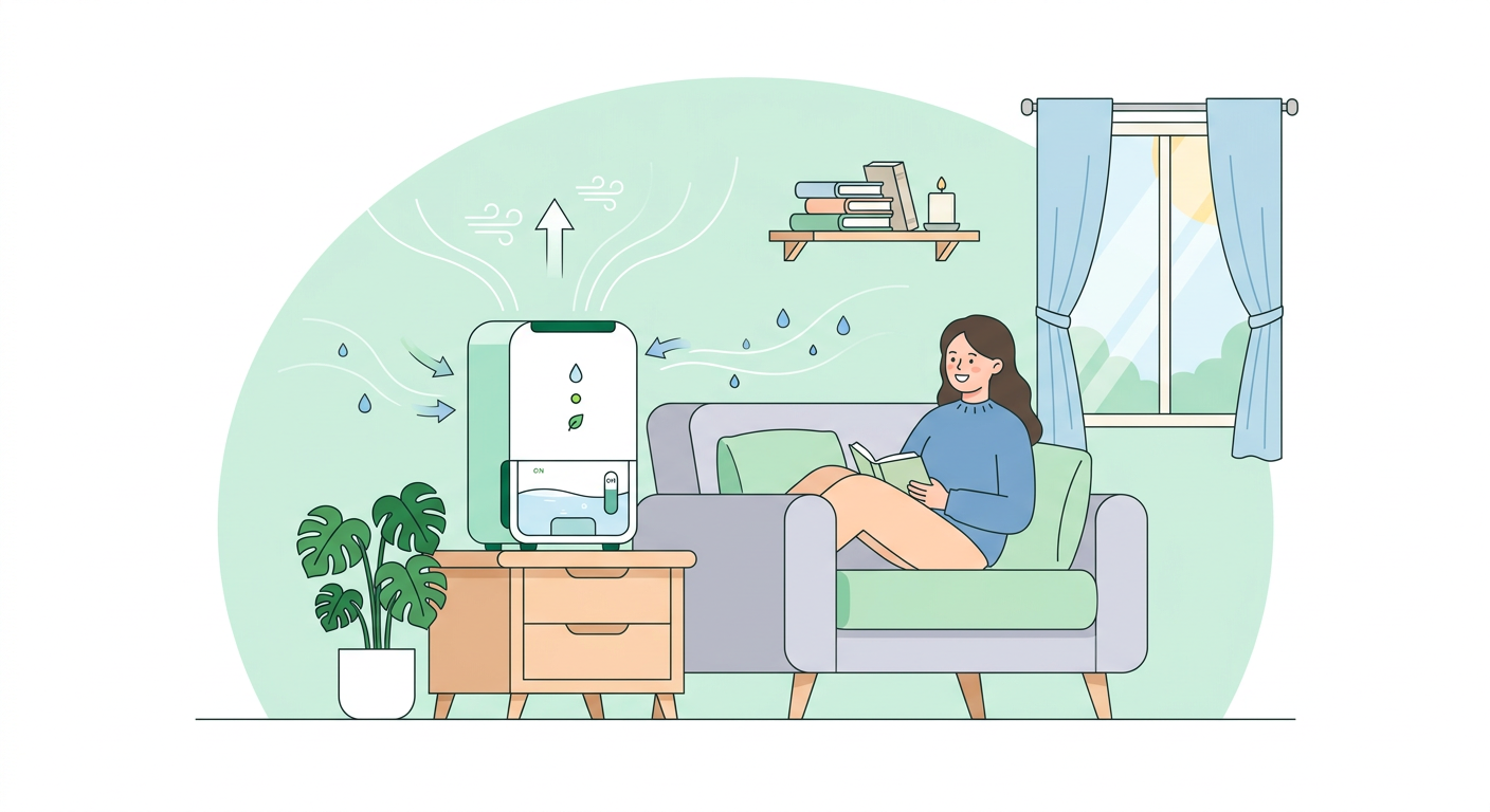 봄 빨래 안 마를 때 진짜 체감될까? 소형 제습기 고르는 법부터 원룸·아기방 활용까지 관련 이미지