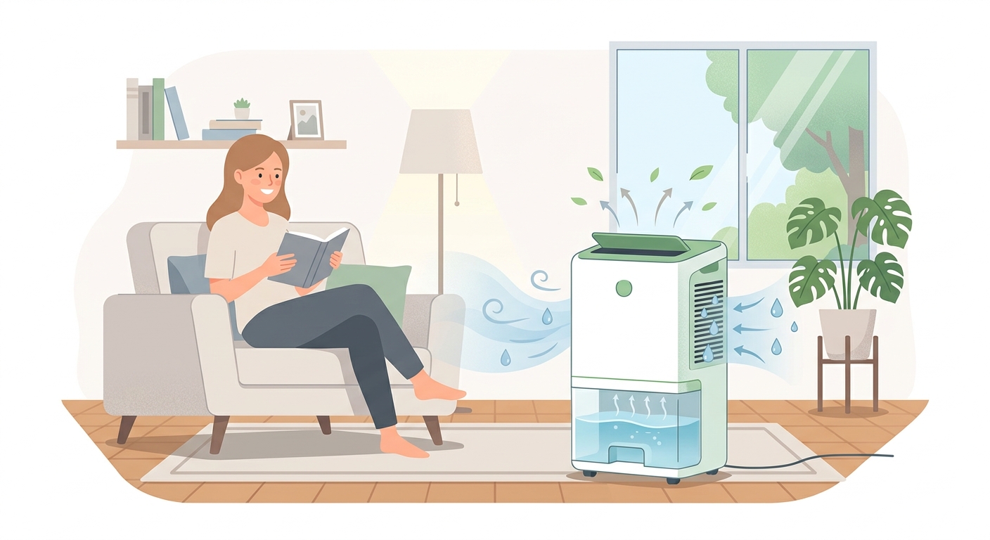 春の洗濯物が乾きにくい時って本当に違いを感じる？小型除湿機の選び方からワンルーム・ベビールームでの使い方まで 관련 이미지