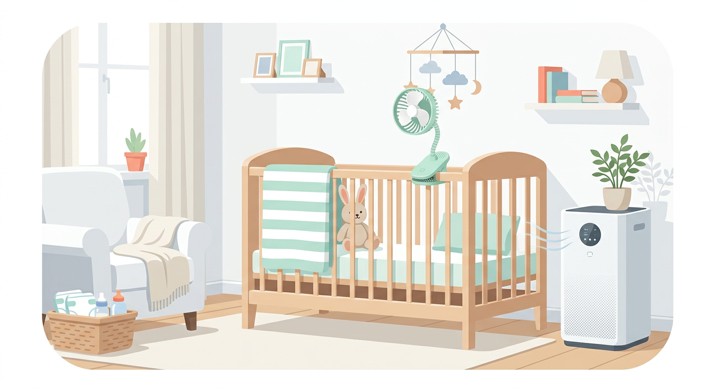 유모차보다 먼저 챙길까? 봄나들이 아기 휴대용 선풍기, 클립형 vs 목걸이형 현실 비교 관련 이미지