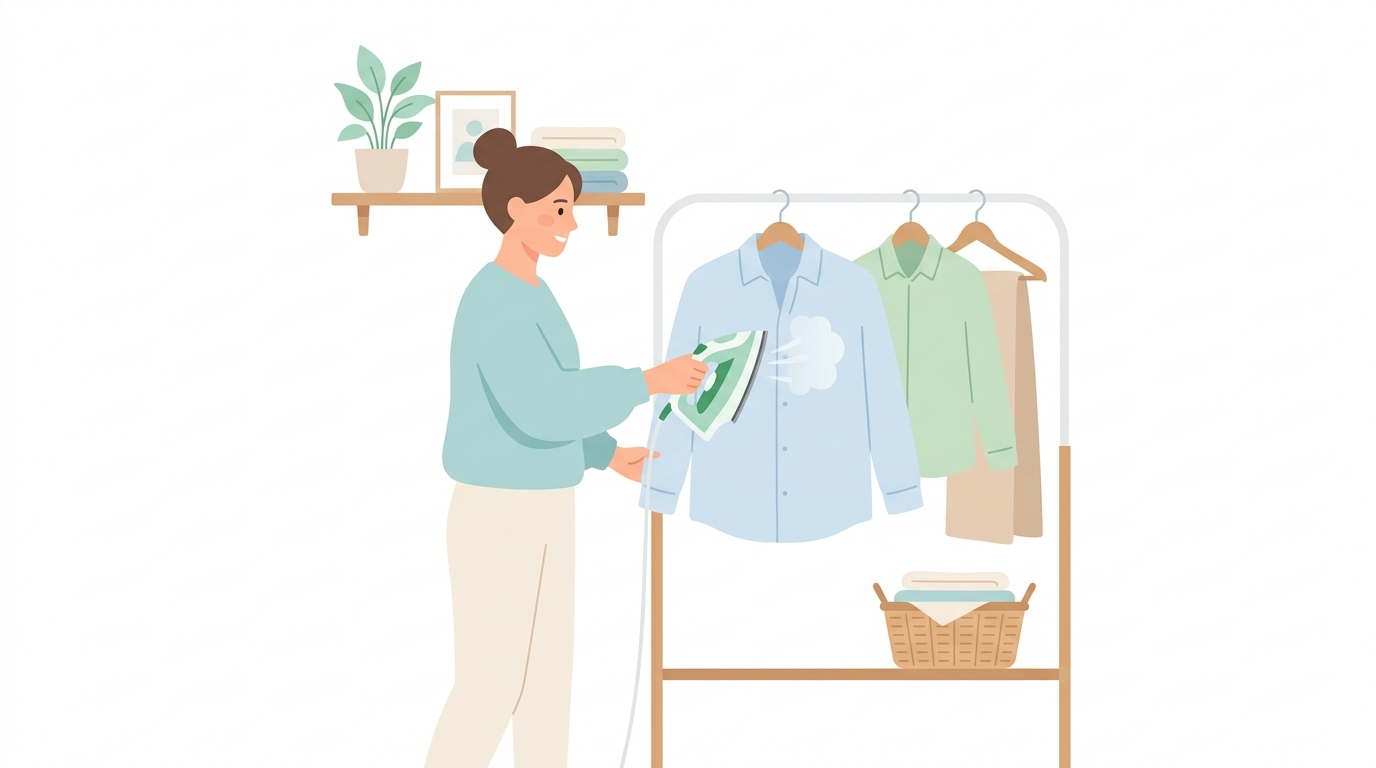 Are Clothes Covered in Spring Pollen Fine with Just a Shake? A Comparison of Sanitizing Steam Irons as an Alternative to Garment Steamers 관련 이미지
