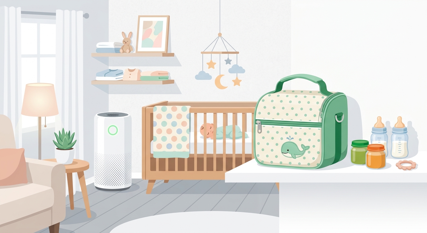 Before the Car Gets Too Warm, Why a Portable Baby Food Cooler Bag Matters as Much as a Baby Cooling Mat 관련 이미지