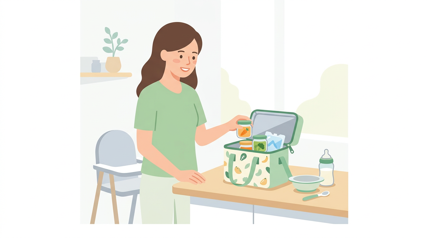 車内が暑くなる前に準備しておきたい、ベビークールマットだけじゃなく携帯用離乳食保冷バッグもチェックすべき理由 관련 이미지