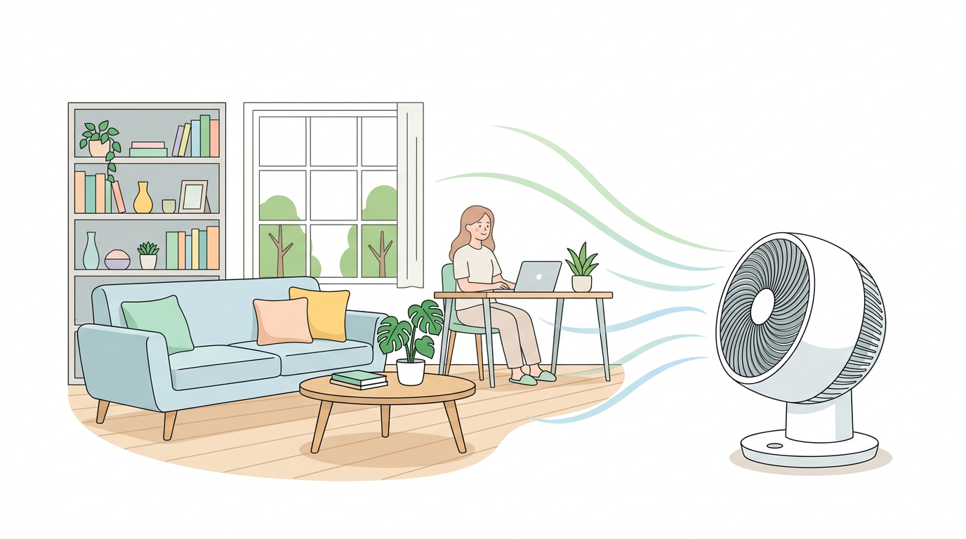 황사 심한 날 환기 대신 도움 될까? 창문 닫고 쓰는 서큘레이터 vs 타워팬 봄철 체감 비교 관련 이미지