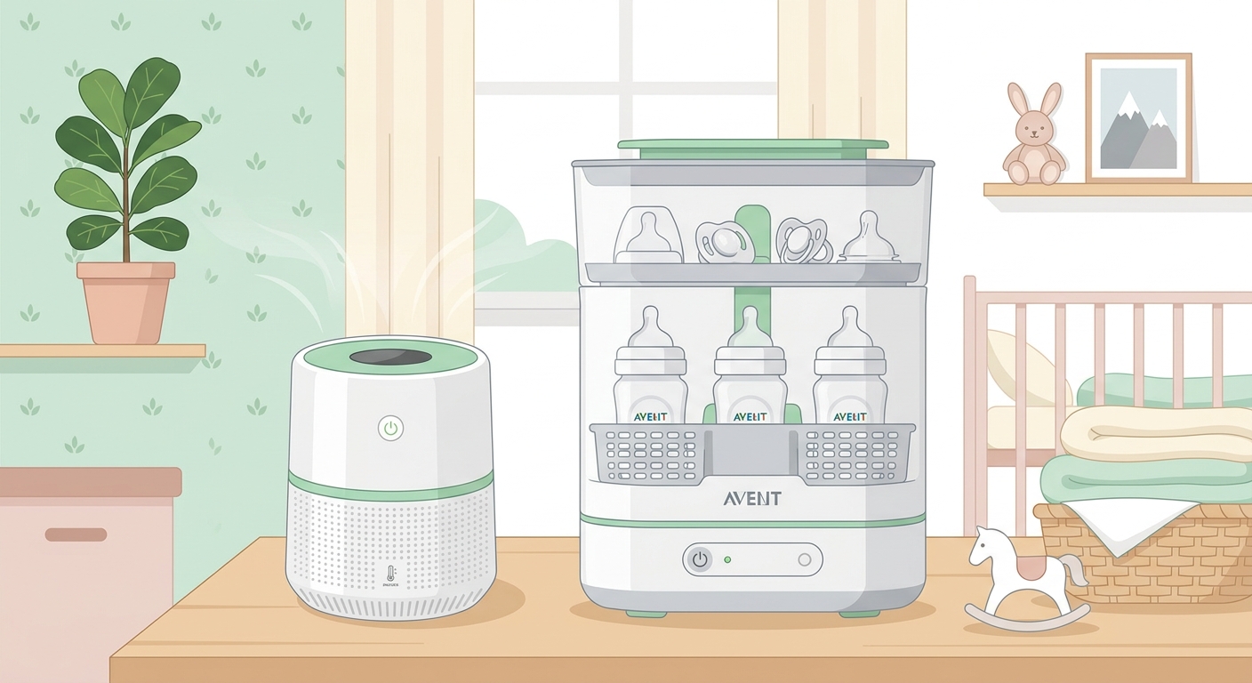 세균 걱정되는 봄, 젖병 소독기 스팀 vs UV 중 뭐가 더 빠르고 믿을 만할까? 관련 이미지