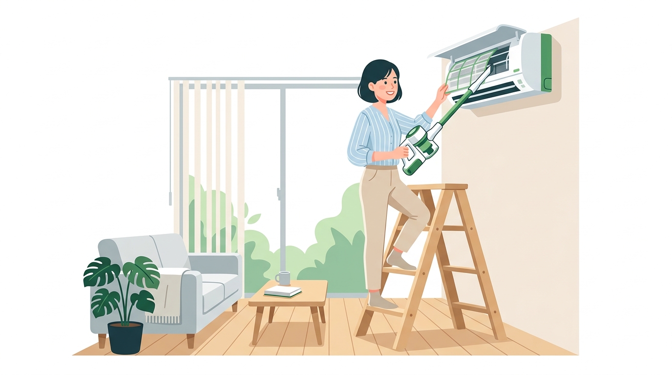 春の黄砂が落ち着いても油断は禁物、子どもがいる家庭で窓用エアコン掃除機を選ぶときに必ずチェックしたいポイント 관련 이미지