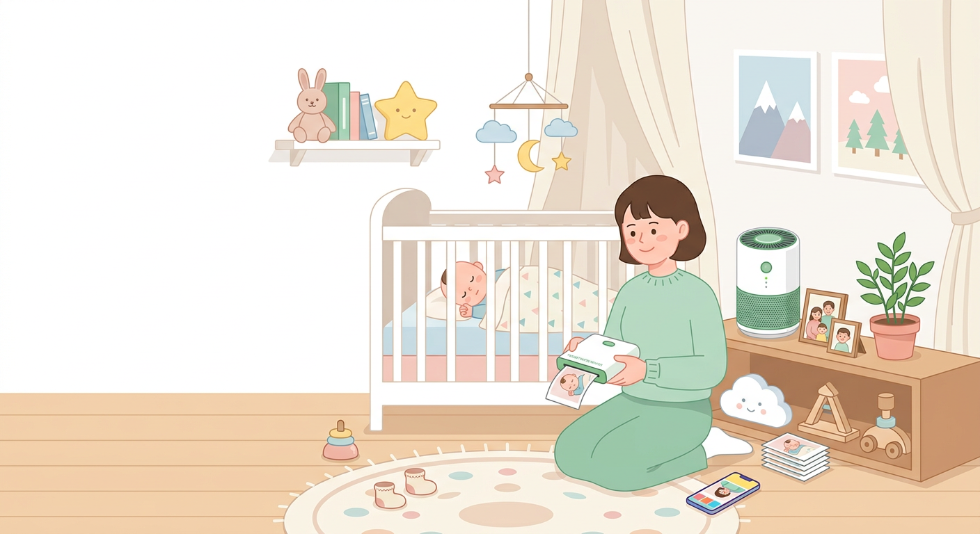 봄나들이 사진 많이 남길 거라면? 아기 있는 집 포켓 포토프린터 vs 미니 포토프린터 고르는 법 관련 이미지